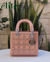 Dior Studded Cannage Lady Dior bag